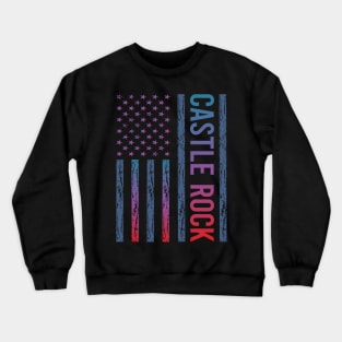 Blue Red Flag - Castle Rock Crewneck Sweatshirt